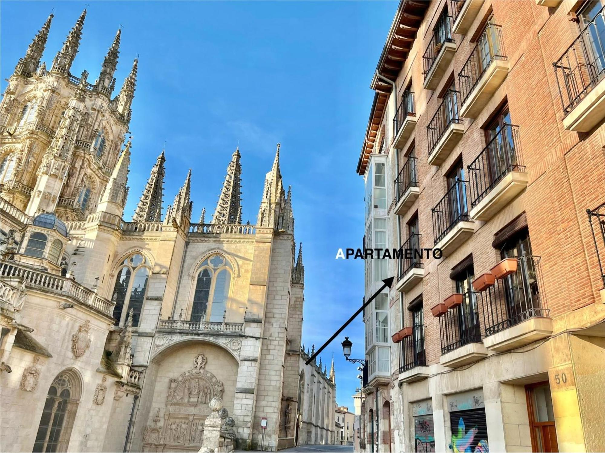 Апартаменти Acariciando La Catedral Vista Espectacular Бургос Екстер'єр фото